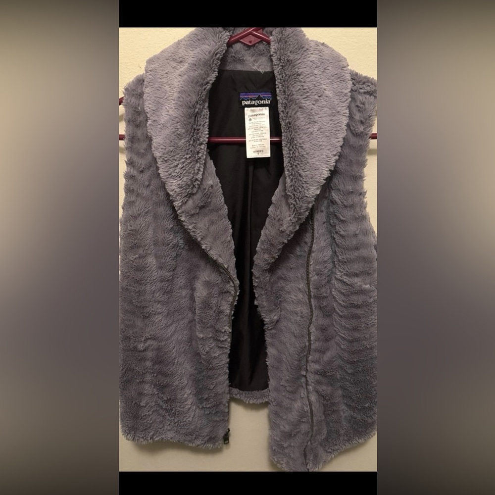 Patagonia Gray Teddy Jacket